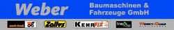 Logotips Weber Baumaschinen und Fahrzeuge GmbH