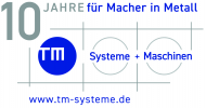 Logótipo TM Systeme + Maschinen Maier Industrievertretungen