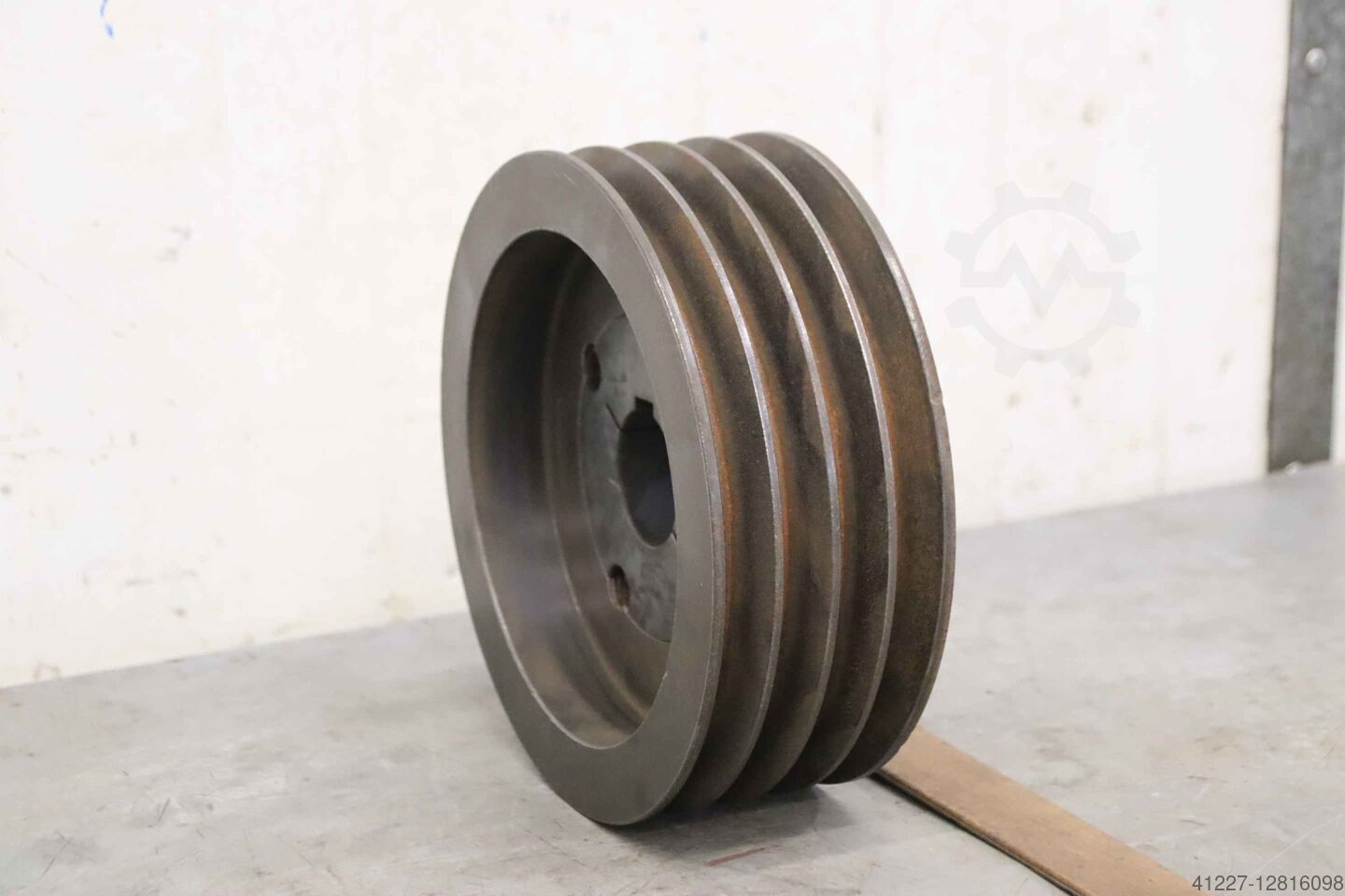 Gusseisen-Riemenscheibe 4″ Dual Groove Mit 1″ Buchse – Für A-Riemen/4L, 2-teilig