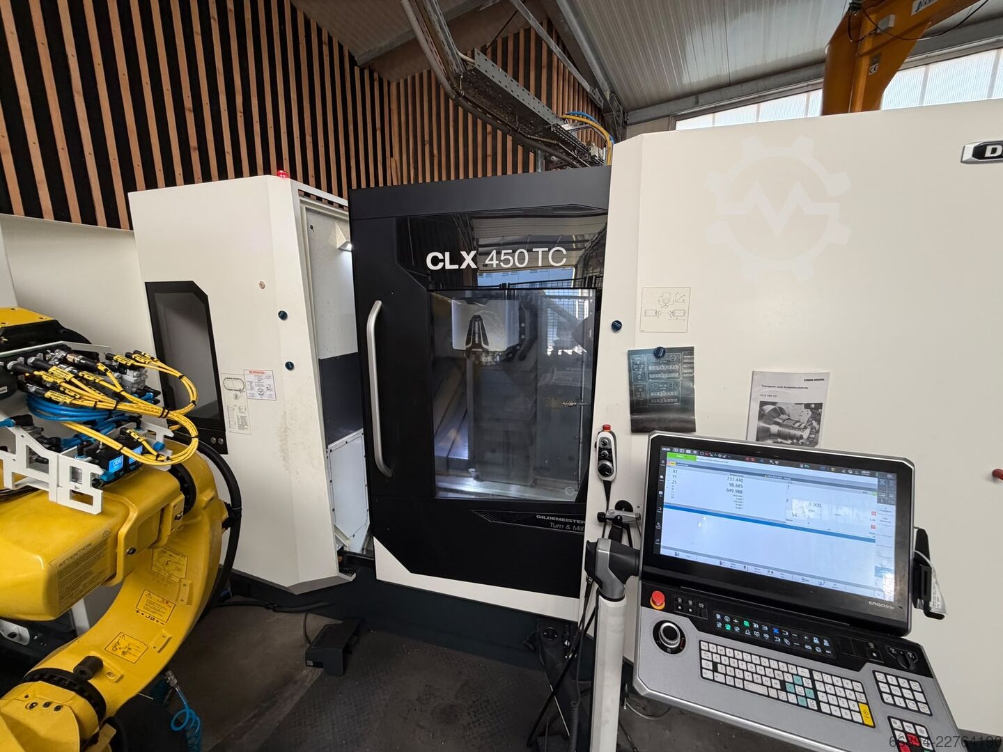 DMG MORI CLX 450 TC mit Robo2Go