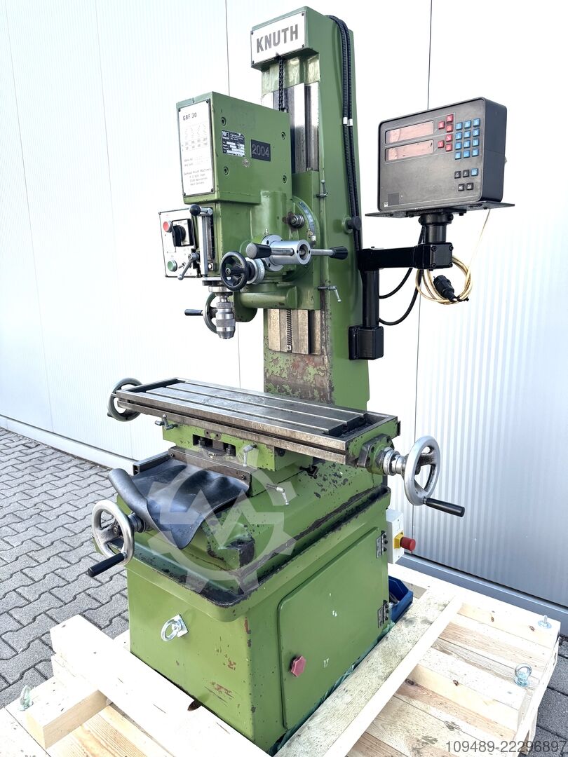 KNUTH GBF 30 Säulenbohr & Fräsmaschine