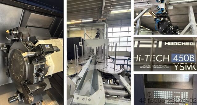 Hwacheon Hi-TECH 450BL YSMC Automatisierung