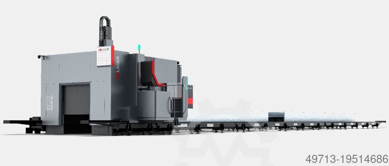 2 in 1 Lasermaschine für Großprofile und 3D-Blechbearbeitung