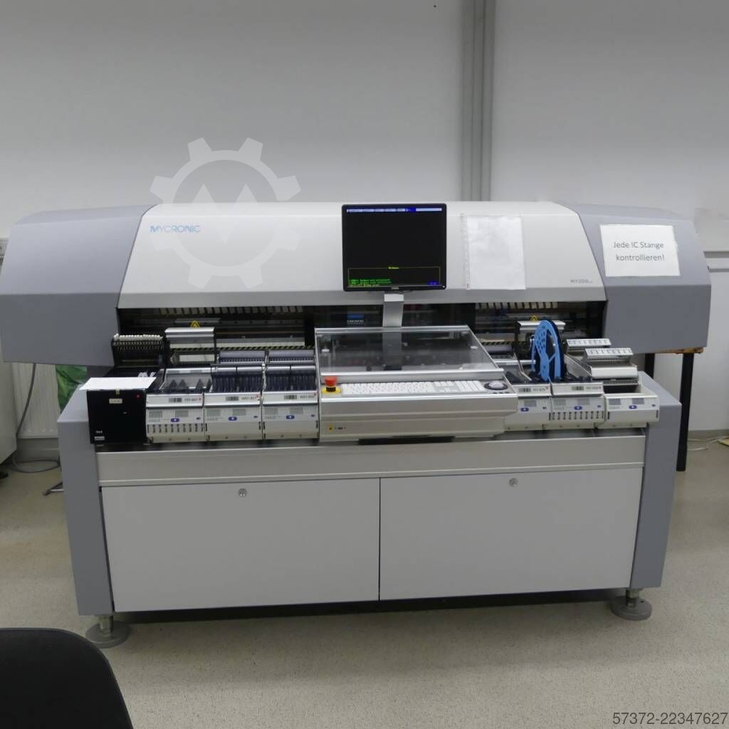 ニャニィさま専用ページ Машина для збирання та розміщення Mycronic MY200LX-10 Пропозиція