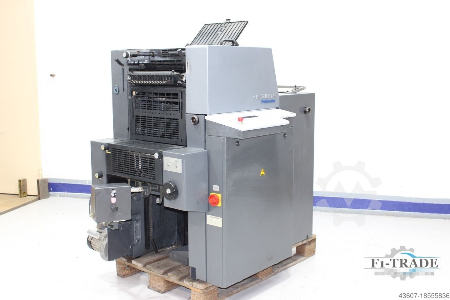 1 Farben Offsetdruckmaschine - 1 Color Sheet-Fed Offset Press ...