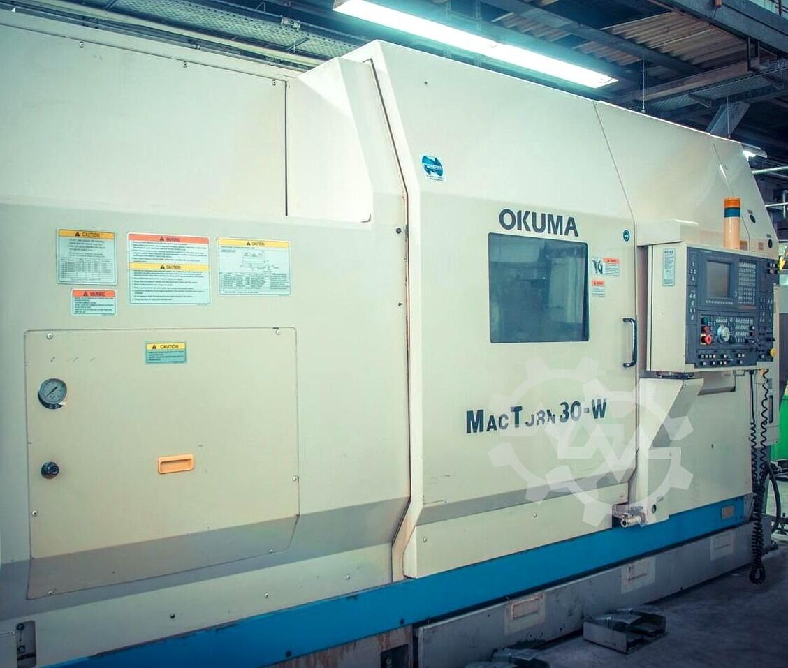 Центр токарно-фрезерної обробки з ЧПК Okuma Macturn 30 W OSP