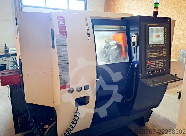 EMCO EMCOTURN E45-2021 / 4.393 h - neuwertig!