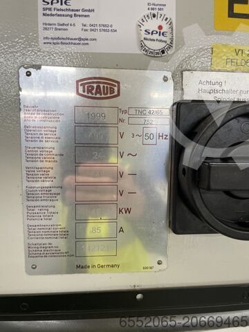 TRAUB TNC 42 DG