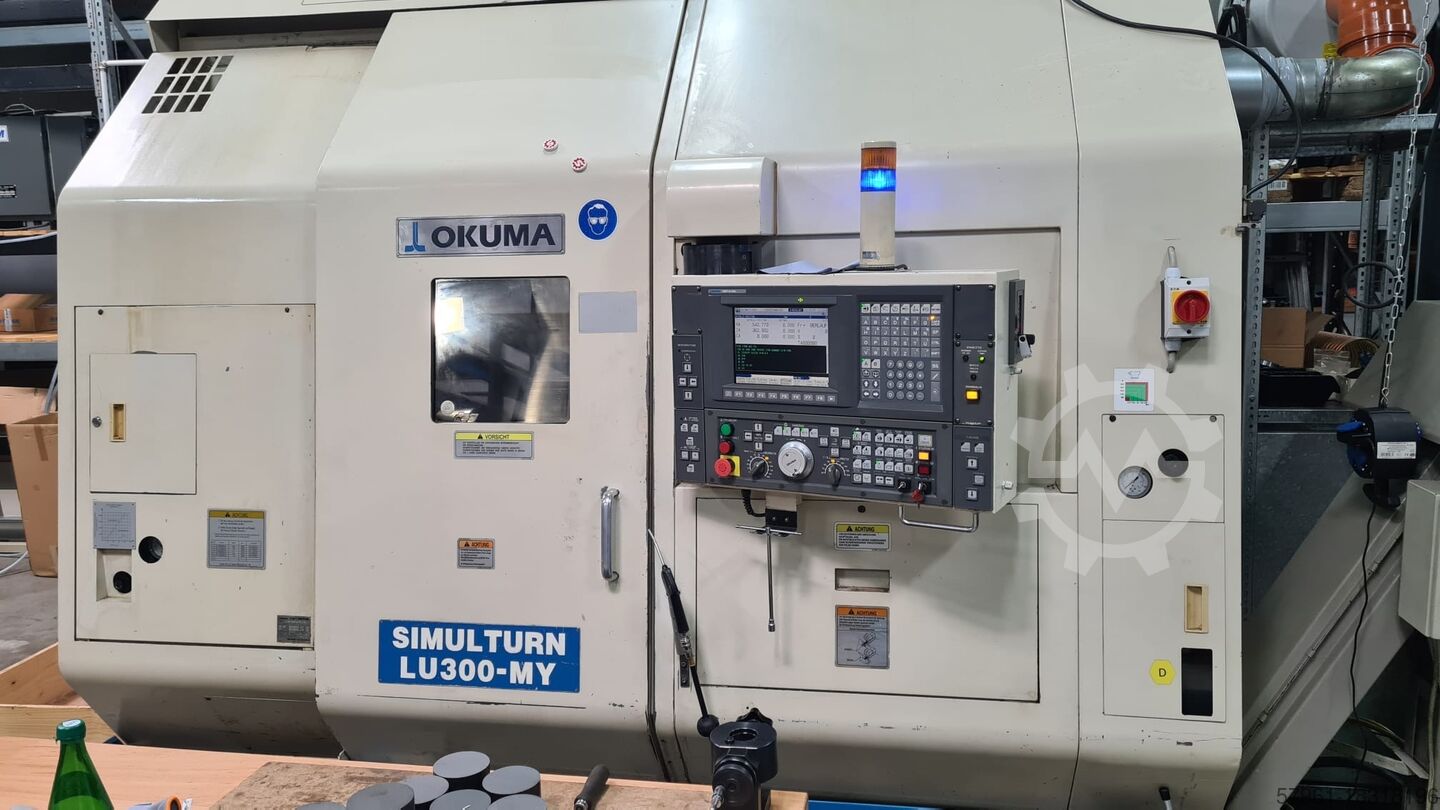 Okuma LU300MYC-600 SIMULTURN E-100L