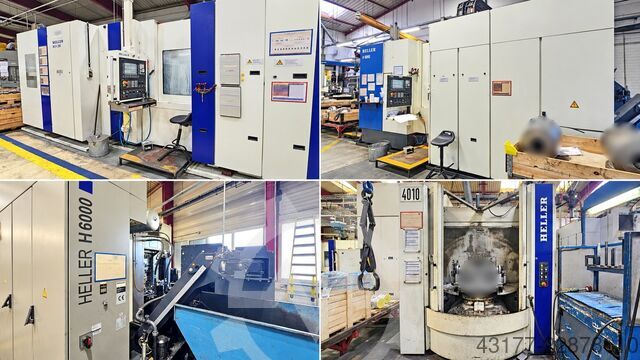 Heller - 7 Maschinen - H 6000 MCH 280 MCH 250 - H6000 MCH280