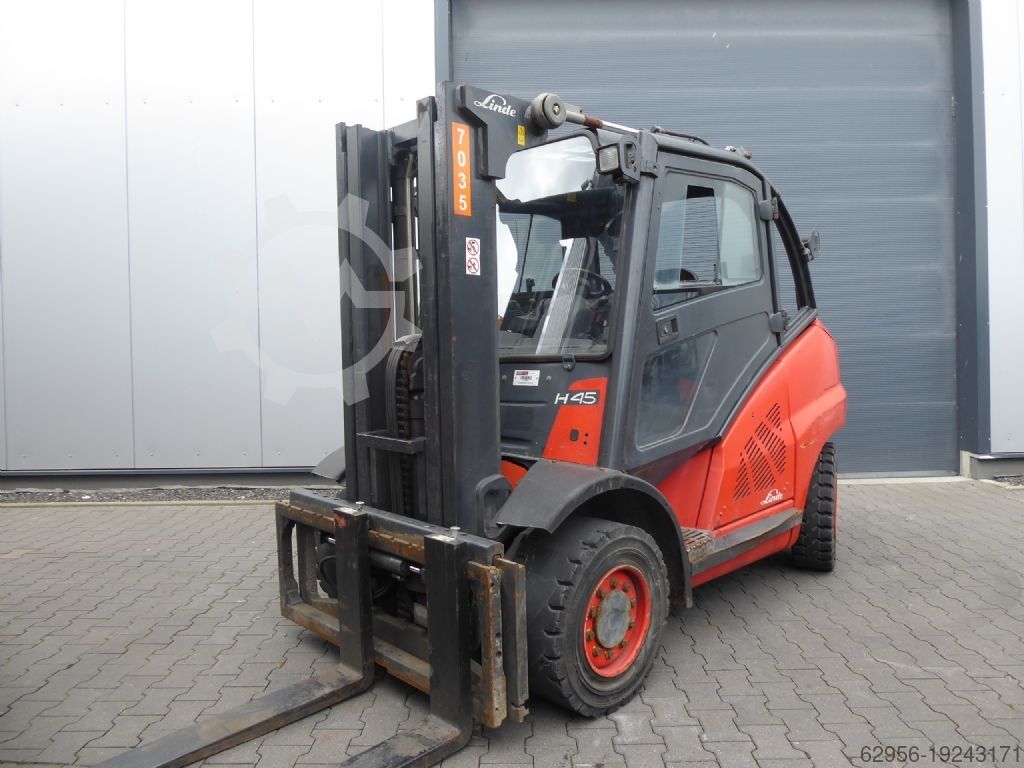 ▷ Dieselstapler Linde H45D-02 Containerfähig gebraucht kaufen