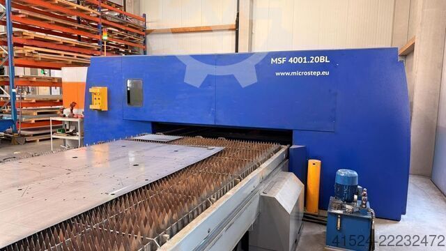 MicroStep FIBERLAS MSF 4001.20BL mit Bohraggregat
