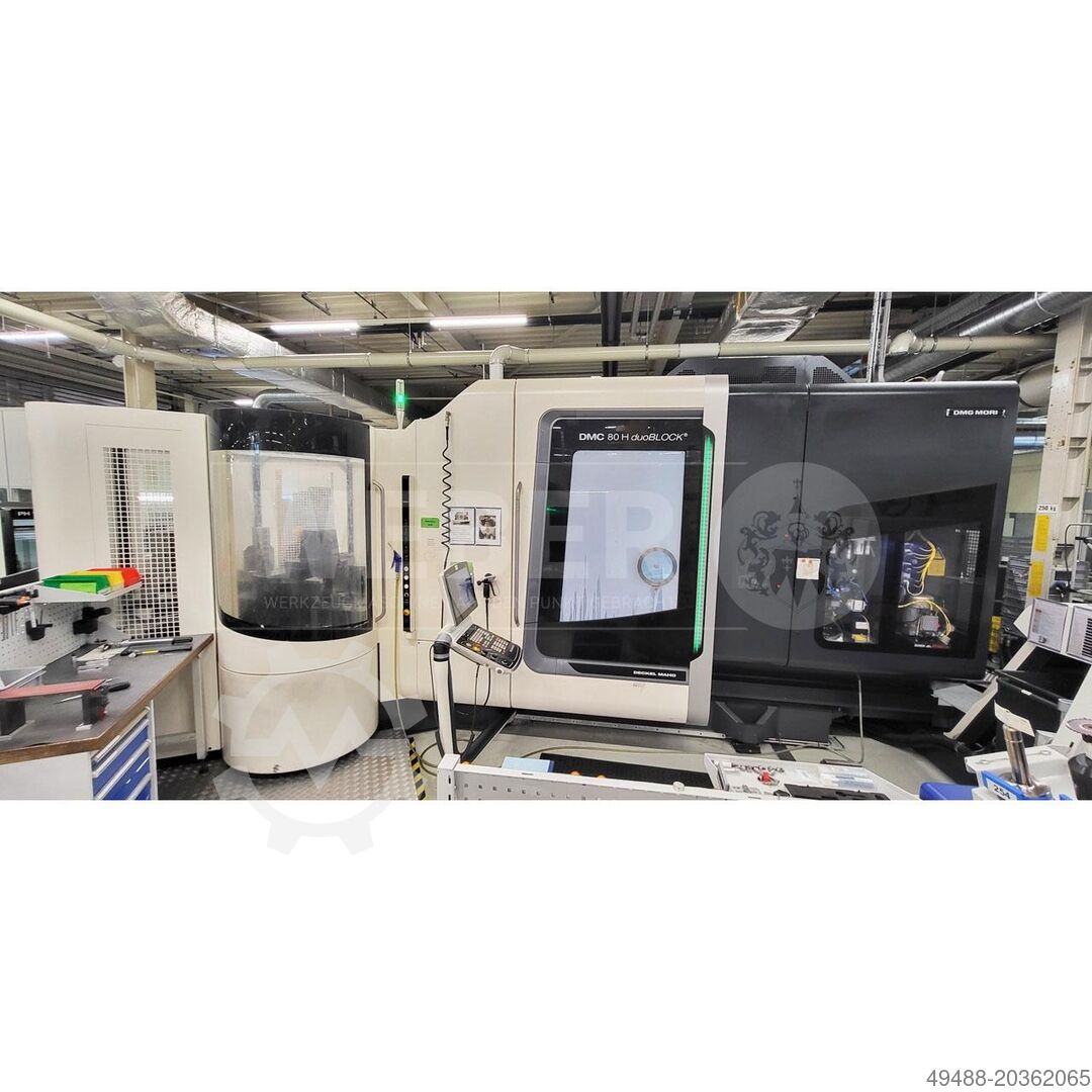 DMG MORI DMC 80H duoBlock