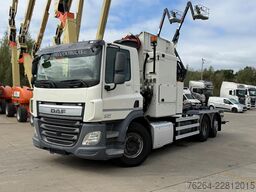 DAF CF 330 6x2 ZEILADER+KETTINGSYSTEEM