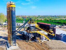 FABO Concrete Batching Plant 120 M3/H Compact Concrete Batching Plant
