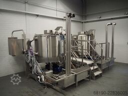 Terlet 2x 1000 liter ketels met lift