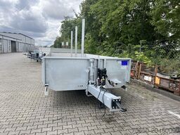 Möslein THT 11- G 6,2 Tandem Pritsche- Tieflader mit Rungentaschen