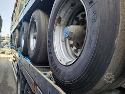 PACTON 5X 3 AXLE FLATBED BPW DRUM, VAN HOOL , GROENEWE...