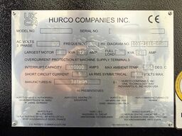 HURCO VMX 10i plus - NUR 139 Spindel h