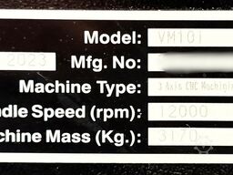 HURCO VMX 10i plus - NUR 139 Spindel h