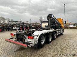 DAF CF 85.410 8x2 / HMF 3000 K6 crane (30T/m 6x ext...