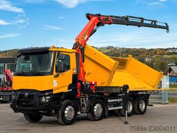 RENAULT C 460* KIPPER 5,00 m PK 24001K FUNK * 8x4!
