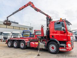 DAF CF 440 FAK -8x2 + Palfinger Epsilon Q180 Z95TR