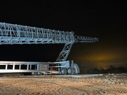 Polygonmach 1400x60000mm Radial Telescopic stacker