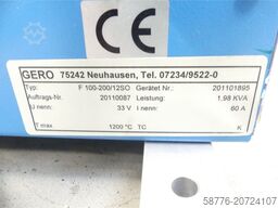 Gero F 100-200/12SO Hochtemperaturofen 201101895 - 30 - 3000°C