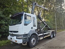RENAULT Kerax 420 dci/Kran Hiab 080B-2/ Multilift Haken