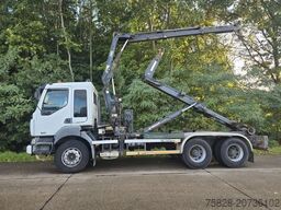 RENAULT Kerax 420 dci/Kran Hiab 080B-2/ Multilift Haken