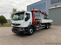 RENAULT Premium Lander 310.26 6x4 Kipper /Kran