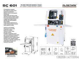 PLASTMAK PVC ALÜMİNYUM İŞLEME MAKİNELERİ PVC TEK KAFALI ÜRETİM MAKİNE SETİ