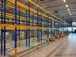 14 lfm Jungheinrich MPB Palettenregale H: 500cm, Fachlast: 2100 kg