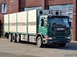 Scania P114-340 8x2*6 - Livestock 1 deck / Cattle - 3x...