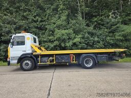 SCANIA mit  Schiebeplateau Fiault + 2x Seilwinde