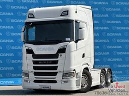 Scania S 560 A6x2/4NB RETARDER FULL AIR PTO SLIDE DISH