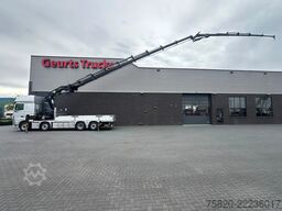 DAF XF 530 8X2+HIAB 1055E-8+JIB 150X-6 KRAAN/KRAN/C...