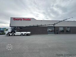 DAF XF 530 8X2+HIAB 1055E-8+JIB 150X-6 KRAAN/KRAN/C...