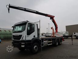 Iveco Trakker 410 6x4 Euro 6 Full Steel, Palfinger 20...
