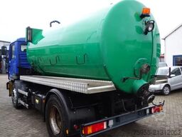MAN 18.284 6CIL VACUUMTANK TOILET TRUCK,MANUAL POMP