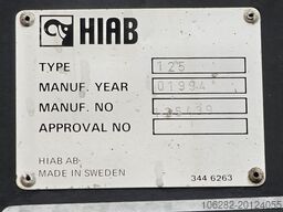 Hiab 125-2 Kran Crane