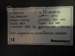 JUNGHEINRICH EFX 413 X + i * with Wire Guidance !! Triplex FFL !!