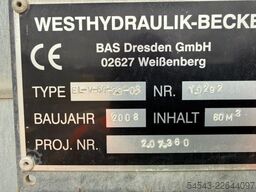 Westhydraulik elektrischer Bitumentank 60