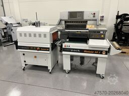 Minipack Modular 50S + Tunnel 50 Angle Sealer with Shrink Tunnel