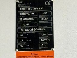 AGIE CHARMILLES/MIKRON VCE 1600 PRO