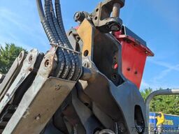 HMF Hermeler Maschinenbau 2420-K3 laadkraan loader crane Radio Remote con...