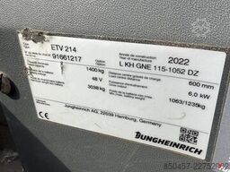 Jungheinrich ETV 214 2022y/ 10.5m