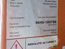 ABB (10x) IRB 6640 M2004 / IRB 6640-235/2.55