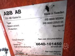 ABB (10x) IRB 6640 M2004 / IRB 6640-235/2.55